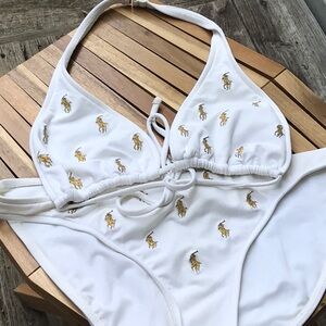 Ralph Lauren White Bikini